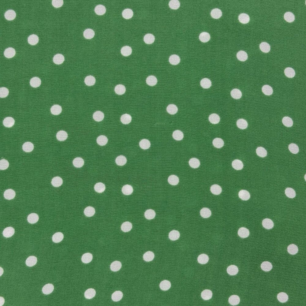 AYR Women’s Size S Polka Dot Short Sleeve Button Up Blouse Green Silk Blend - Picture 9 of 12